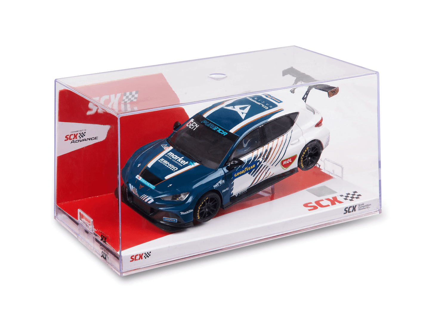 SCX Classic | Cupra León e - Racer | 28 Cupra EKS - ETCR 2022 | Analog | U10424