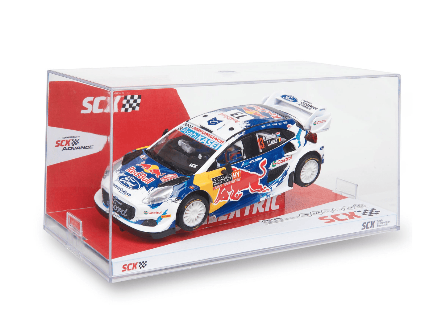 SCX Classic | Ford Puma Rally1 | 13 Red Bull - WRC 2024 | Analog 4WD | U10550