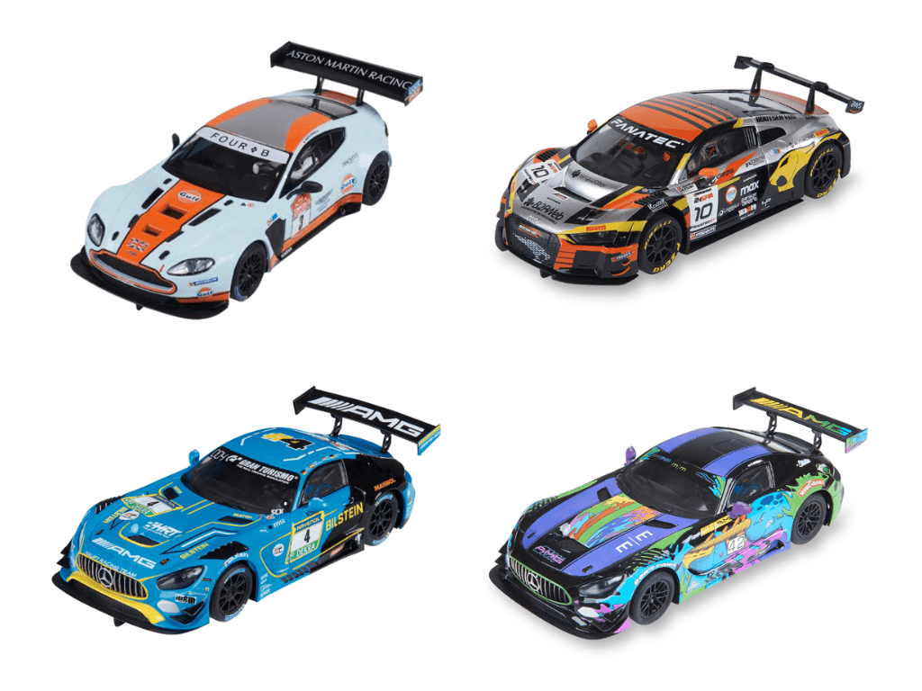 SCX Classic | GT3 Race Cars | Bundle 1 | 1/32 Slot Cars