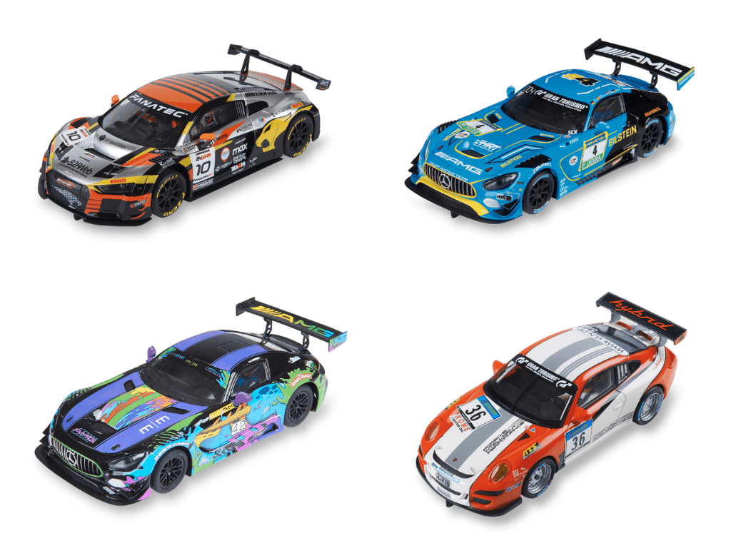 SCX Classic | GT3 Race Cars | Bundle 11 | 1/32 Slot Cars
