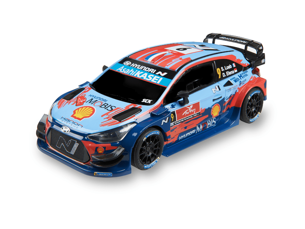 SCX Classic | Open Rally - Analog Slot Car Racing Set | WRC Ford vs. Hyundai | U10543