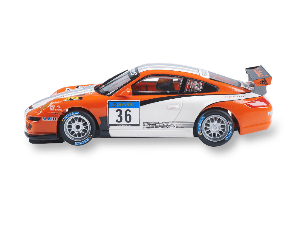 SCX Classic | Porsche 911 GT3 R Hybrid (997) | 36 Manthey Racing | U10395 | 1/32 Slot Car
