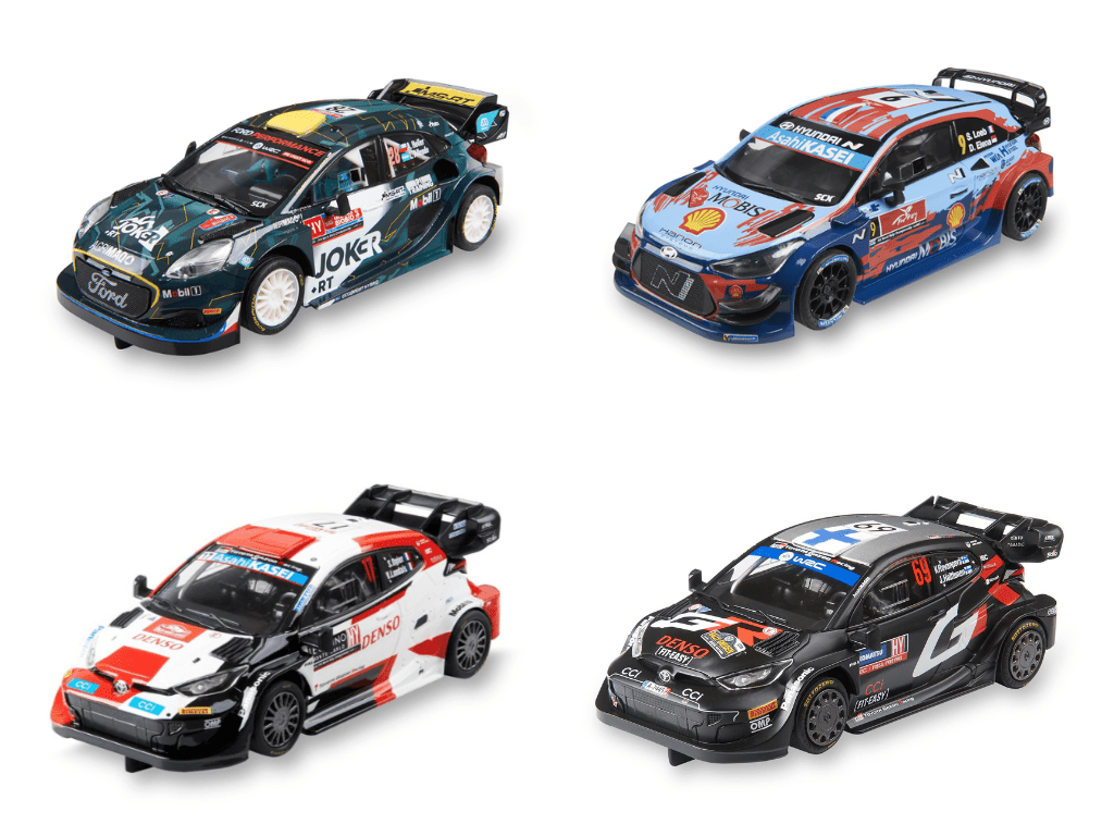 SCX Classic | Rally Cars | Bundle 18 | 1/32 Slot Cars