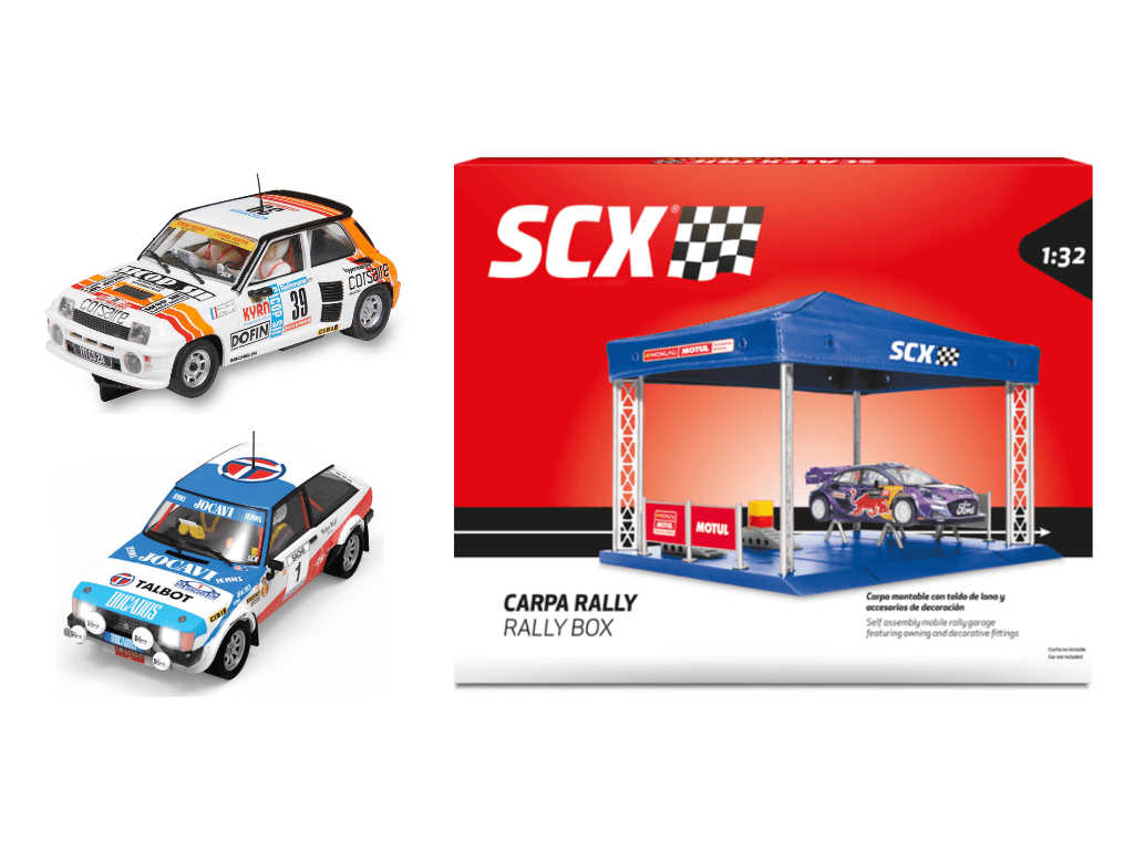 SCX Classic | Rally Classics Set | Bundle 4 | 1/32 Slot Cars