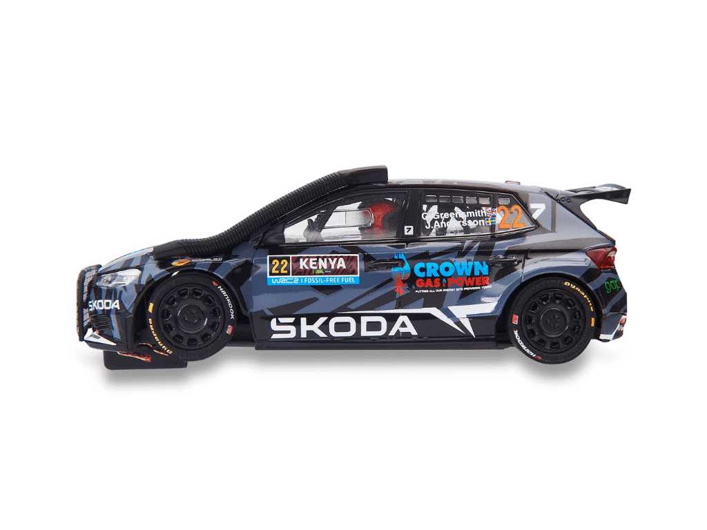 SCX Classic | Škoda Fabia RS Rally2 | 22 Crown Gas Power | U10620 | 1/32 Slot Car