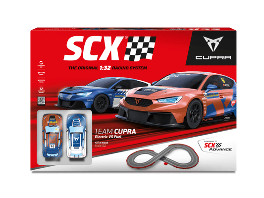 SCX Classic | Team Cupra | U10423 | 1/32 Slot Car Racing Set