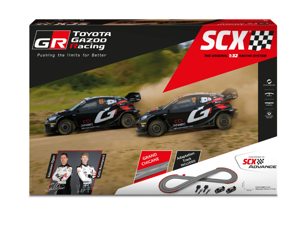 SCX Classic | Toyota Gazoo Racing | U10571 | 1/32 Slot Car Racing Set