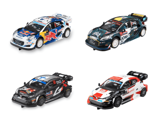 SCX Classic | WRC Rally Cars | Bundle 3 | 1/32 Slot Cars