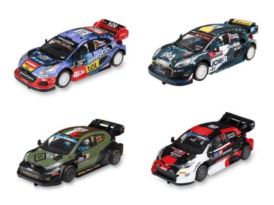 SCX Classic | WRC Rally Cars | Bundle 6 | 1/32 Slot Cars