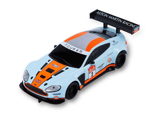 SCX Compact | Aston Martin V12 Vantage GT3 | 3 Gulf | C10418 | 1/43 Slot Car