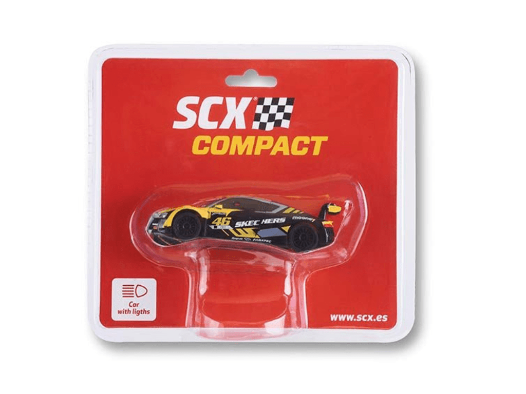 SCX Compact | Audi R8 LMS GT3 Evo II | 46 Skechers | C10469 | 1/43 Slot Car