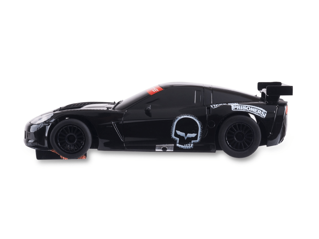 SCX Compact | Chevrolet Corvette C6.R | Black Skull | C10416 | 1/43 Slot Car