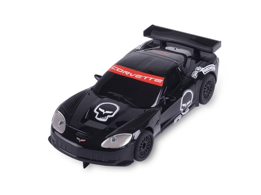 SCX Compact | Chevrolet Corvette C6.R | Black Skull | C10416 | 1/43 Slot Car
