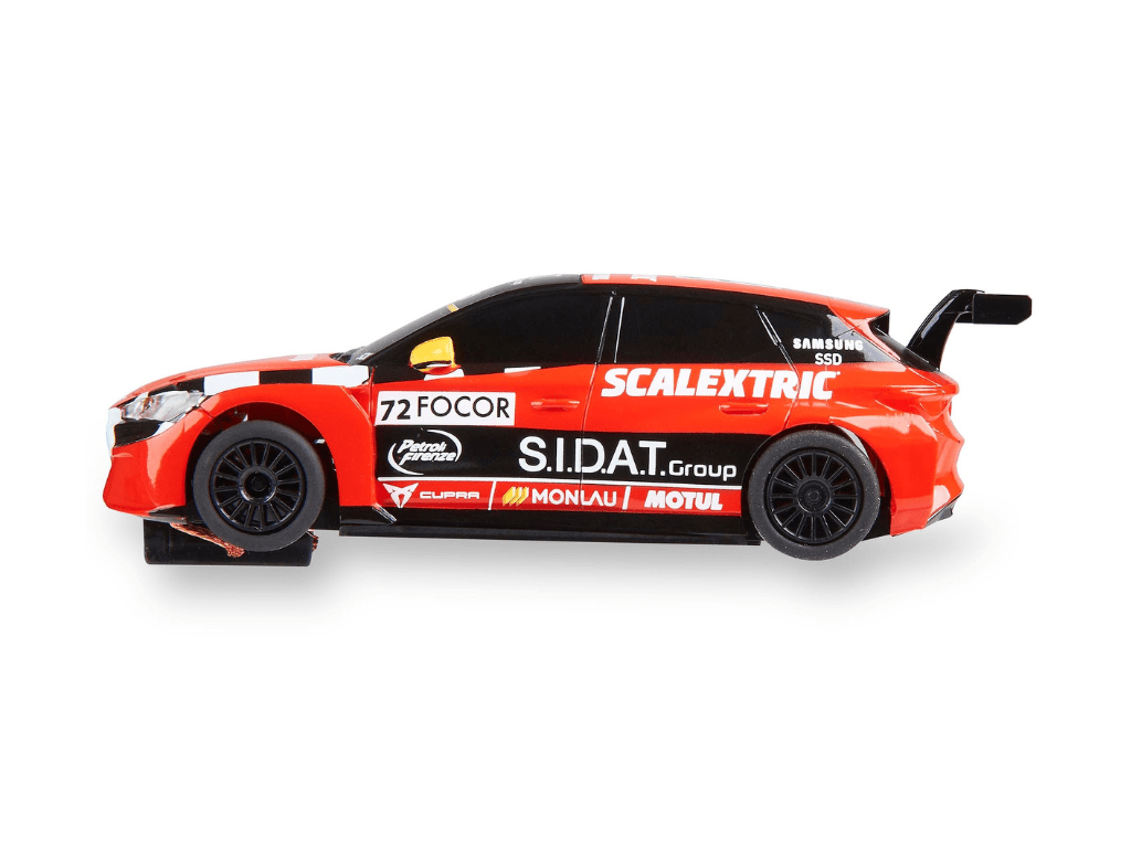 SCX Compact | Cupra León VZ TCR | 72 Monlau Motorsport | C10580 | 1/43 Slot Car