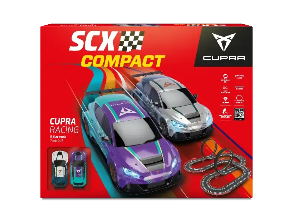 SCX Compact | Cupra Racing | C10413 | 1/43 Slot Car Racing Set