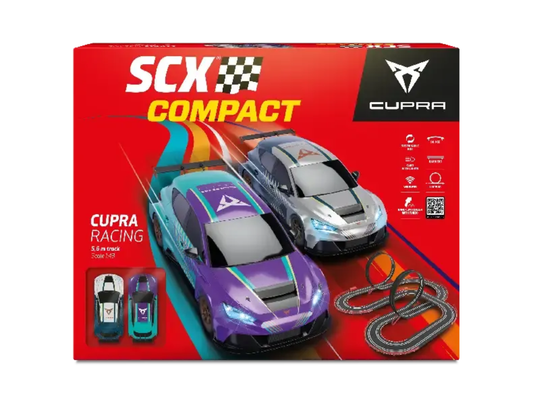 SCX Compact | Cupra Racing | C10413 | 1/43 Slot Car Racing Set