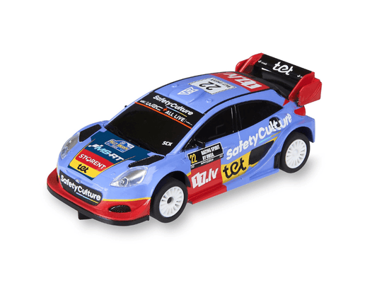 SCX Compact | Ford Puma Rally1 | 22 Safety Culture | C10579 | 1/43 Slot Car