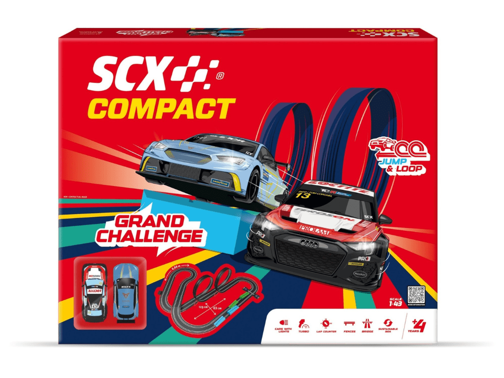 SCX Compact | Grand Challenge | C10585 | 1/43 Slot Car Racing Set