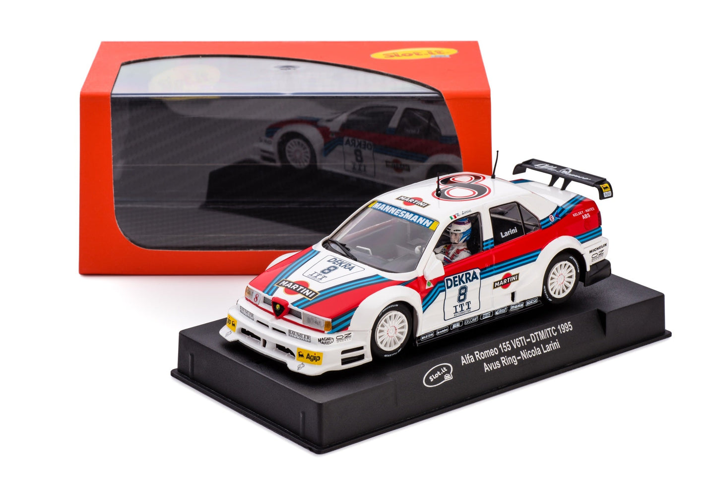 Slot.it | Alfa Romeo 155 V6 TI DTM | 8 Martini | CA40A | 1/32 Slot Car