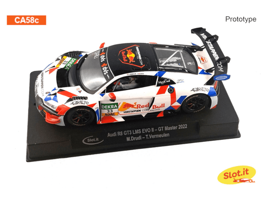 Slot.it | Audi R8 GT3 LMS Evo II | 33 Red Bull CCM | CA58C | 1/32 Slot Car