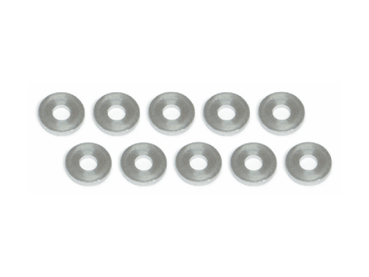 Slot.it | Axle Spacers - Aluminum | 1mm - 3/32” Axle | x10 Pack | PA51