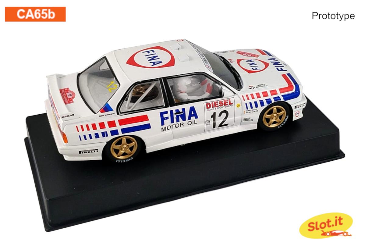 Slot.it | BMW M3 E30 | 12 Fina | CA65B | 1/32 Slot Car