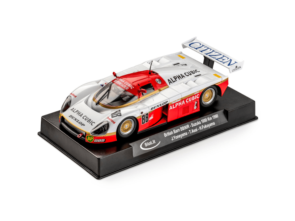 Slot.it | British Barn BB90R | #88 Alpha Cubic - Suzuka 1990 | CA19F