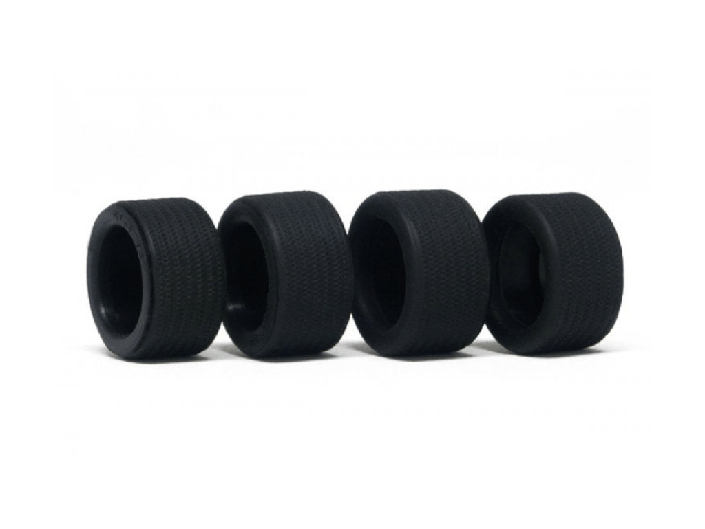 Slot.it | C1 Rubber Tires | 19.5x10mm & 20x10.5mm - Treaded | x2/2 Pack | PT2120C1