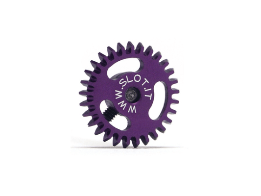 Slot.it | Ergal Anglewinder Gear | 16mm Diameter | 29 Tooth | 3/32" / 2.38mm Axles | GA1629E