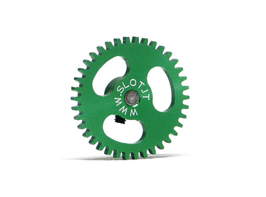 Slot.it | Ergal Sidewinder Spur Gear | 19mm Diameter | 38 Tooth | 3/32" / 2.38mm Axles | GS1938