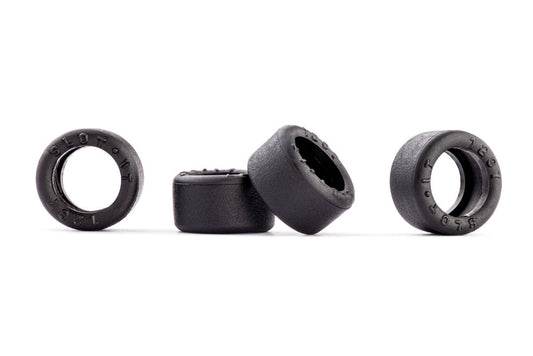 Slot.it | F22 Rubber Tires | 18x10mm - Slick | x4 Pack | PT1207F22