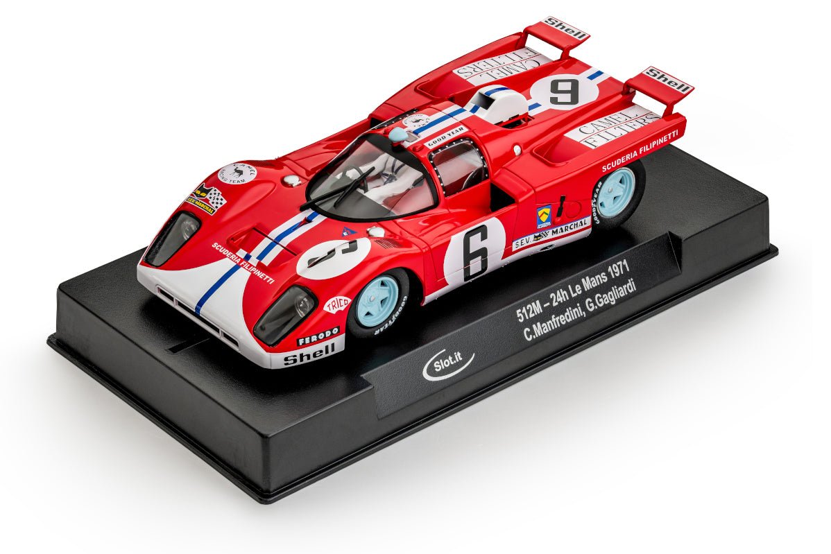 Slot.it | Ferrari 512 M | 6 Scuderia Filipinetti - Le Mans 1971 | CA51D