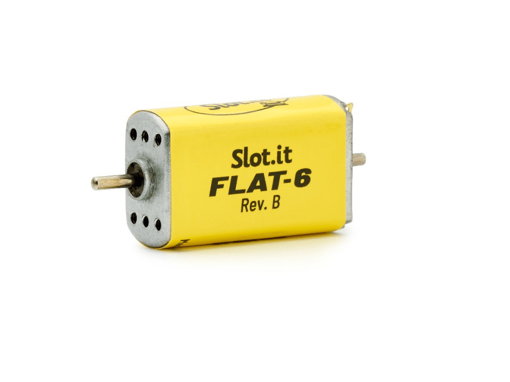 Slot.it | Flat - 6 Motor - 20,000 RPM - 200g/cm | Slim Long Can | MN09CH