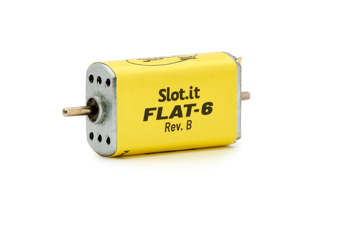 Slot.it | Flat - 6 Motor - 20,000 RPM - 200g/cm | Slim Long Can | MN09CH