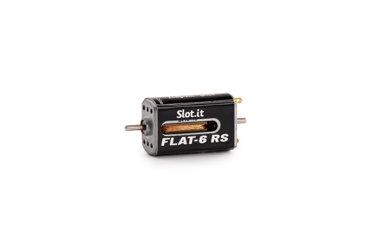 Slot.it | Flat - 6 RS Motor - 25,000 RPM - 240g/cm | Slim Long Can | MN14H