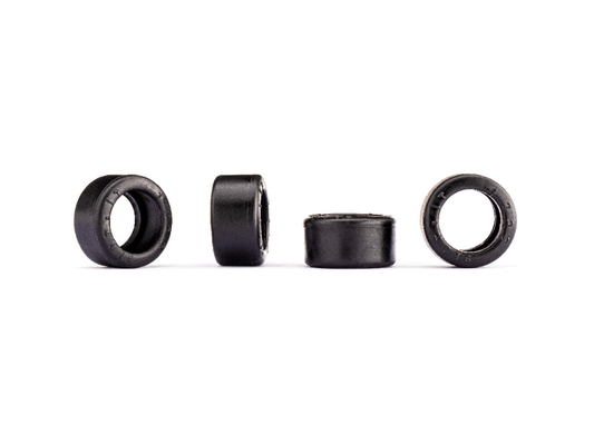 Slot.it | G25 Rubber Tires | 20.2x10.6mm - Slick | x4 Pack | PT1323G25