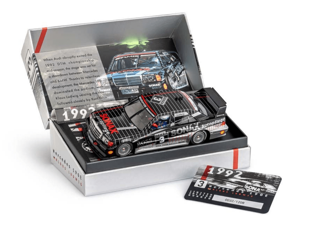 Slot.it | Mercedes - Benz 190 E 2.5‑16 Evo II | 3 Sonax | CW25 | 1/32 Slot Car