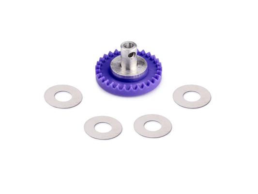 Slot.it | Modular Crown Gear - Aluminum | 29 Tooth | 3/32" / 2.38mm Axles | GM29I