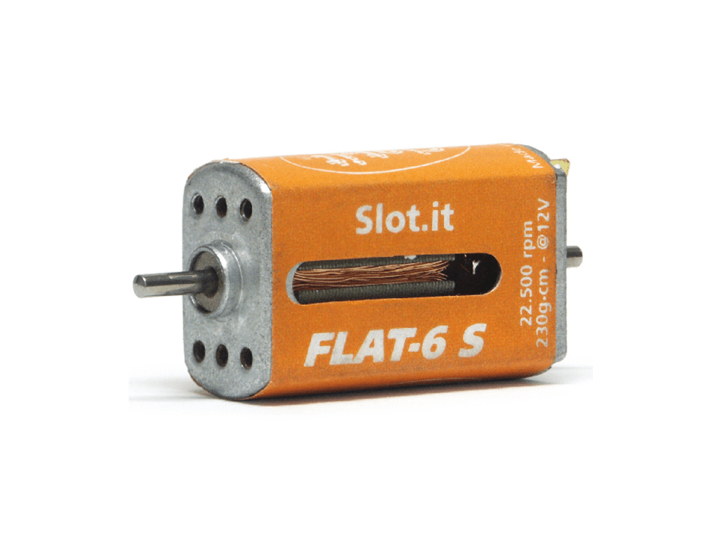 Slot.it | Motor - Flat - 6 S 22.5K RPM | Slim Long Can | MN13CH | 1/32 Slot Car Parts