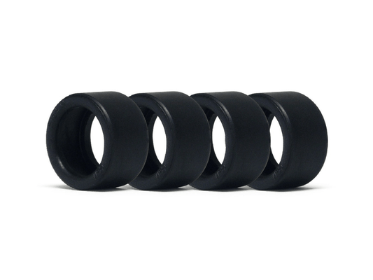 Slot.it | P6B Rubber Tires | 19x10mm - Slick | x4 Pack | PT1027P6B