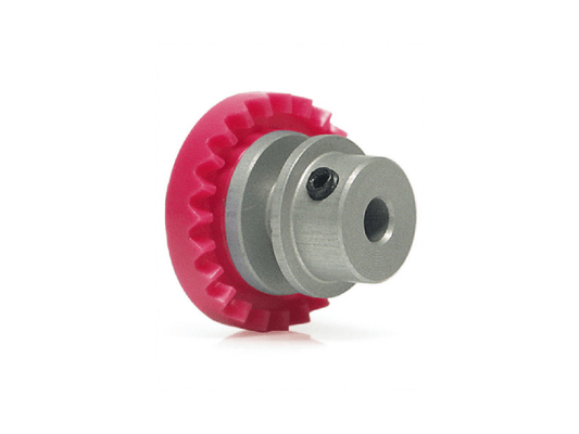 Slot.it | Step 2 Inline Crown Gear - Aluminum | 23 Tooth | 3/32" / 2.38mm Axles | GI23 - AL
