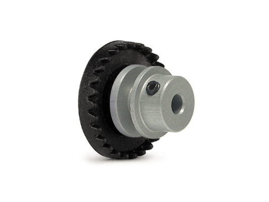 Slot.it | Step 2 Inline Crown Gear - Aluminum | 27 Tooth | 3/32" / 2.38mm Axles | GI27 - AL