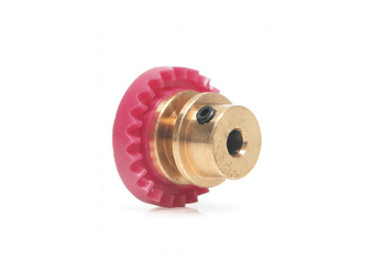 Slot.it | Step 2 Inline Crown Gear - Bronze | 23 Tooth | 3/32" / 2.38mm Axles | GI23 - BZ