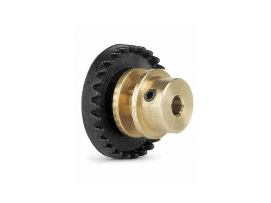 Slot.it | Step 2 Inline Crown Gear - Bronze | 27 Tooth | 3/32" / 2.38mm Axles | GI27 - BZ