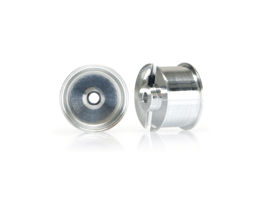Slot.it | Wheels | Aluminum - Sponge Tires | 15x9.5mm | Short Hub | x2 Pack | W15009515A