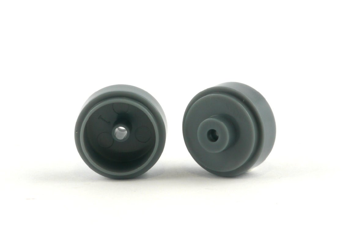 Slot.it | Wheels - Plastic x4 Pack - 16.5 x 8.2 x 2.5mm | Long Hubs | W16508225P