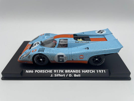 Slotwings - Porsche 917K - #6 Gulf - Brands Hatch 1971 - Race Dirty Effect - W005 - 05A - Amanda’s Hobbies