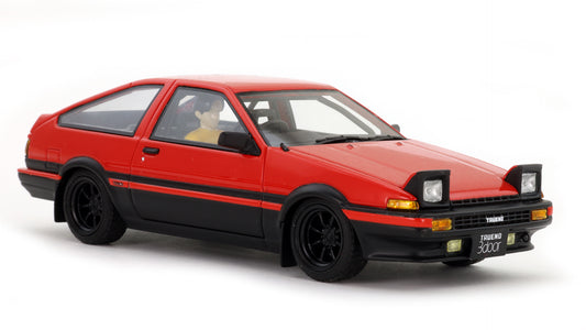 Avant Slot | Toyota Sprinter Trueno GT APEX (AE86) | Red | Ranz Collection | JDM03b | 1/32 Scale Slot Car